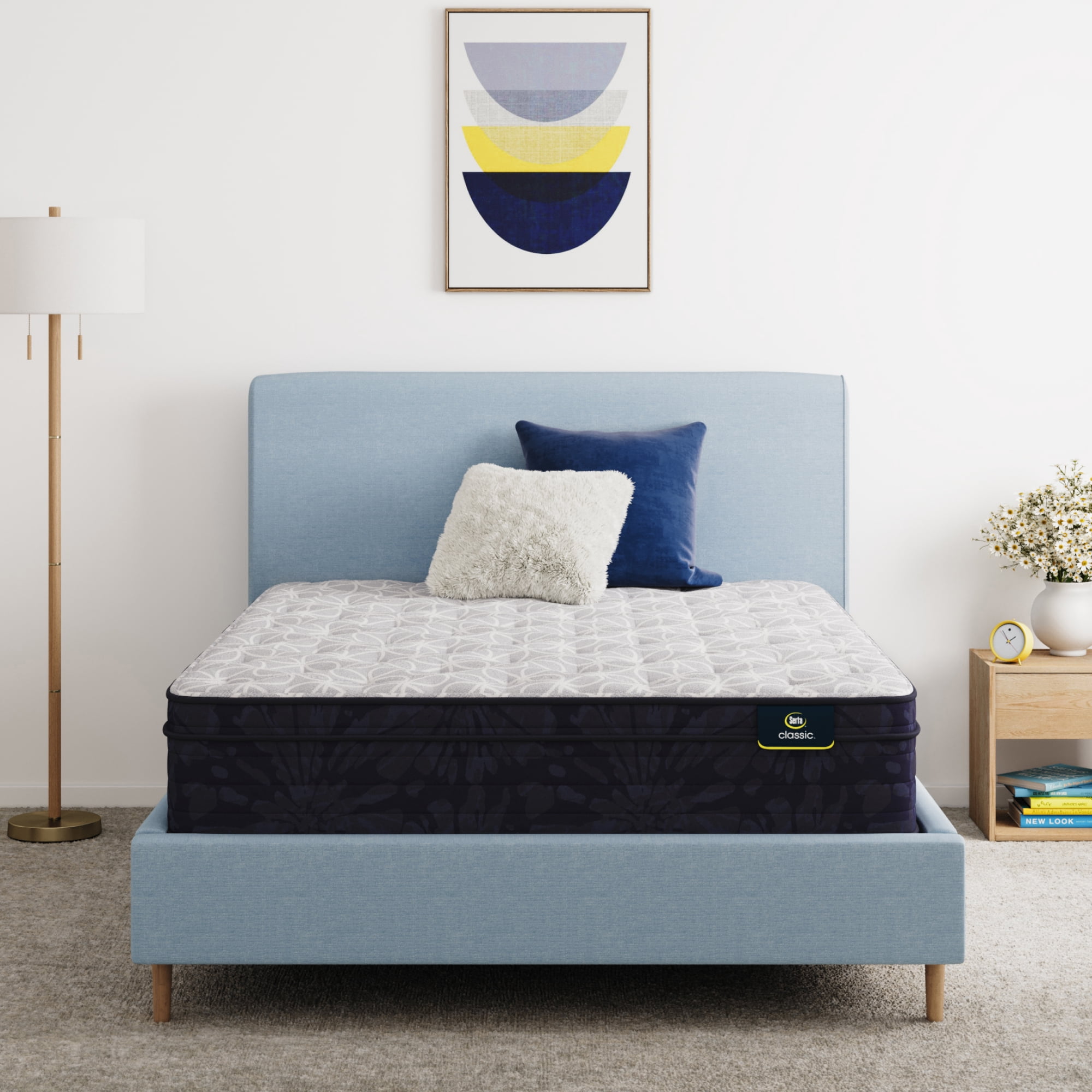 Serta, Queen Mattress, 12.5