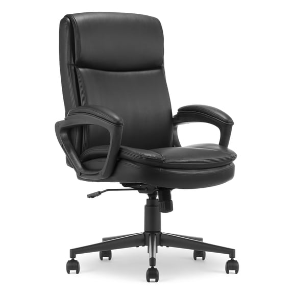 Serta Comfort Ergo Executive Office Chair Ergonomic with Black Bonded Leather