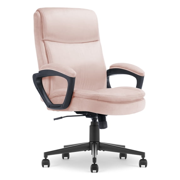 Serta Comfort Ergo Executive Office Chair Ergonomic with Pink Bonded Leather