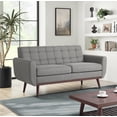 thumbnail image 1 of Serta Connor Modern Stationary Sofa, Grey Fabric, 1 of 15