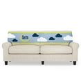 thumbnail image 1 of Serta Copenhagen 78" Rolled Arm Sofa, Easy Care Polyester, Loveseat or Couch for Small Spaces, Buckwheat Beige, 1 of 16