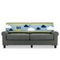 thumbnail image 1 of Serta Copenhagen 78" Rolled Arm Sofa with Removable Covers Gray, 1 of 16
