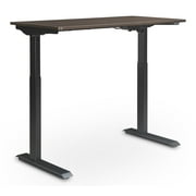 Serta Creativity Electric Height Adjustable Standing Desk Brown