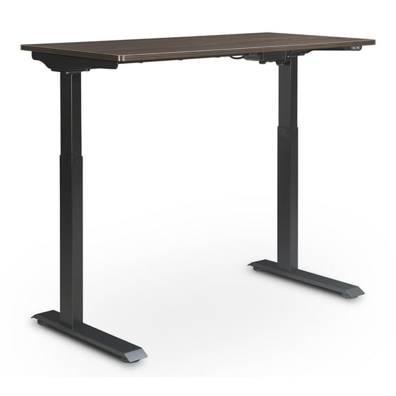 Serta Creativity Electric Height Adjustable Standing Desk Brown