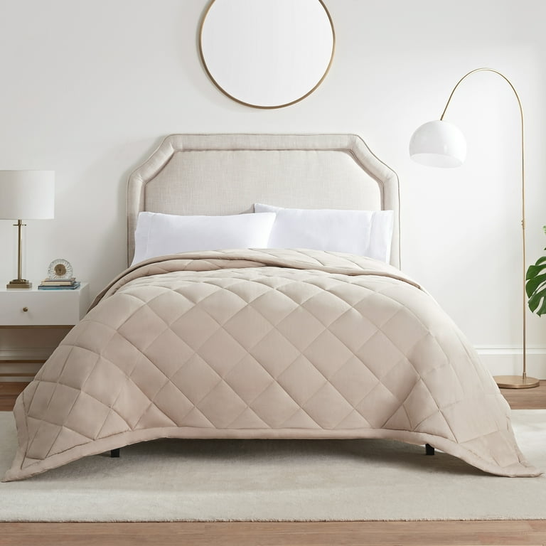 Serta Down Alternative Blanket Linen Twin Walmart