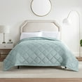 thumbnail image 1 of Serta Down Alternative Blanket, Seaglass Green; King, 1 of 7