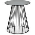 thumbnail image 1 of Serta Element Round Side Table in Midnight Black, 1 of 6