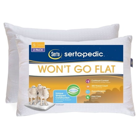 Serta Firm Standard Bed Pillows (2 Counts)