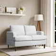 thumbnail image 1 of Serta Foothill Stationary Loveseat in Cream Fabric Upholstery, 1 of 12