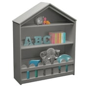 Serta Happy Home Storage Bookcase, Grey