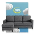 thumbnail image 1 of Serta Harmon Sectional - September Gray, 1 of 11
