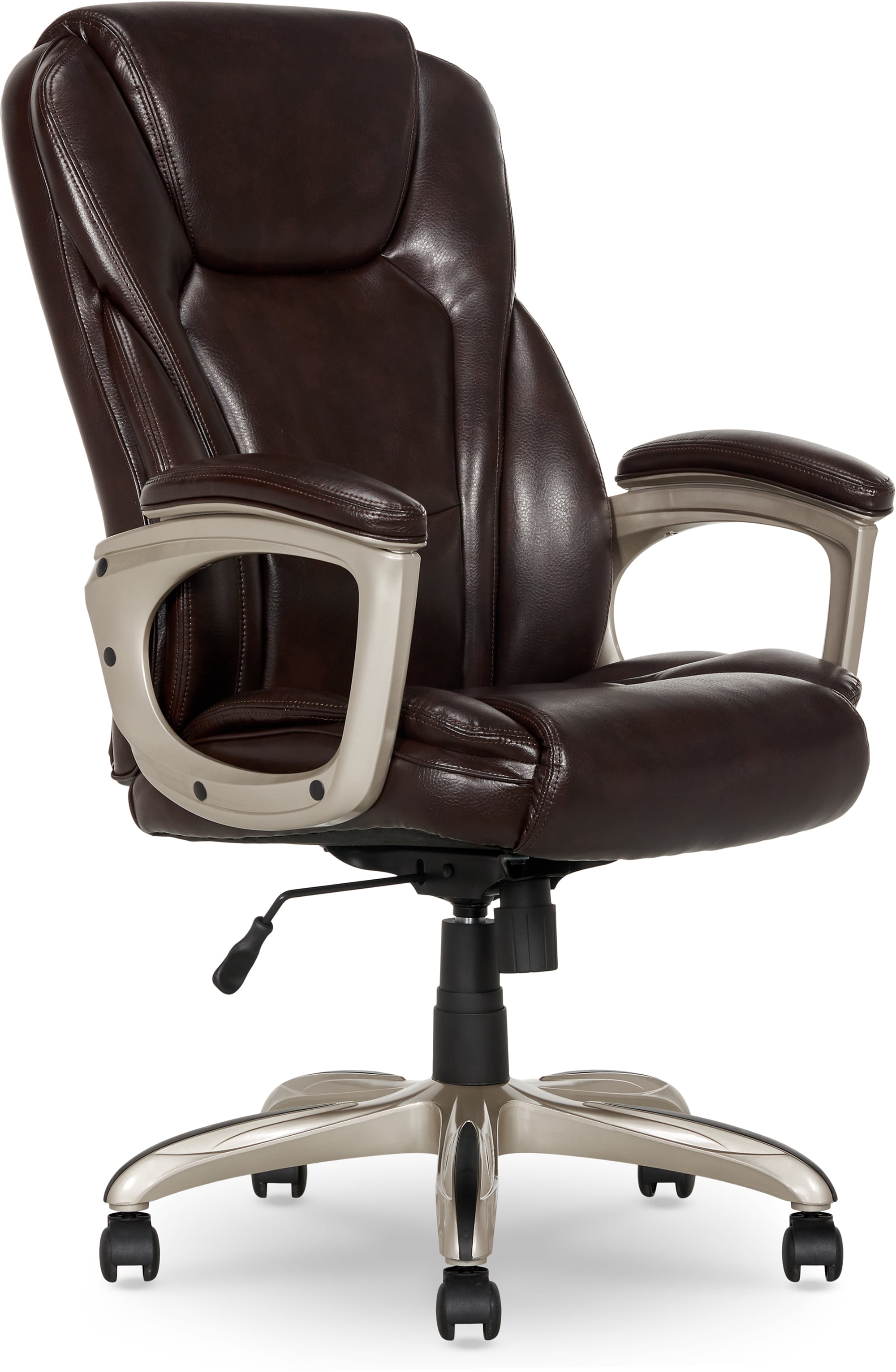 Serta Heavy-Duty Bonded Leather Commercial Office Chair with
