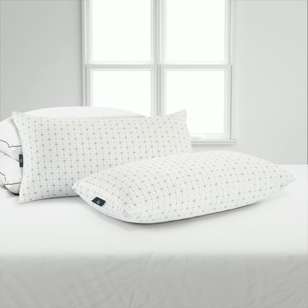 Serta Hypoallergenic Fill King Bed Pillow, Microban antimicrobial Protection (2 Count)