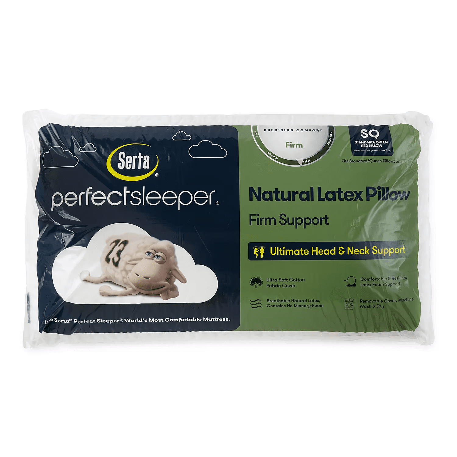 Serta latex store pillow
