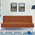 thumbnail image 1 of Serta Navis Modern Futon with USB Ports, Camel Brown Fabric, 1 of 9