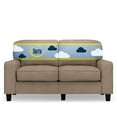 thumbnail image 1 of Serta Palisades 61" Track Arm Sofa Loveseat with Removable Covers Fawn Tan, 1 of 16