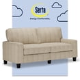 thumbnail image 1 of Serta Palisades 73" Track Arm Sofa with Removable Covers Beige, 1 of 17