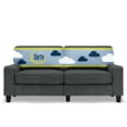 thumbnail image 1 of Serta Palisades 73" Track Arm Sofa with Removable Covers Charcoal, 1 of 17