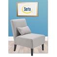 thumbnail image 1 of Serta Palisades Slipper Chair Pebble Gray, 1 of 10