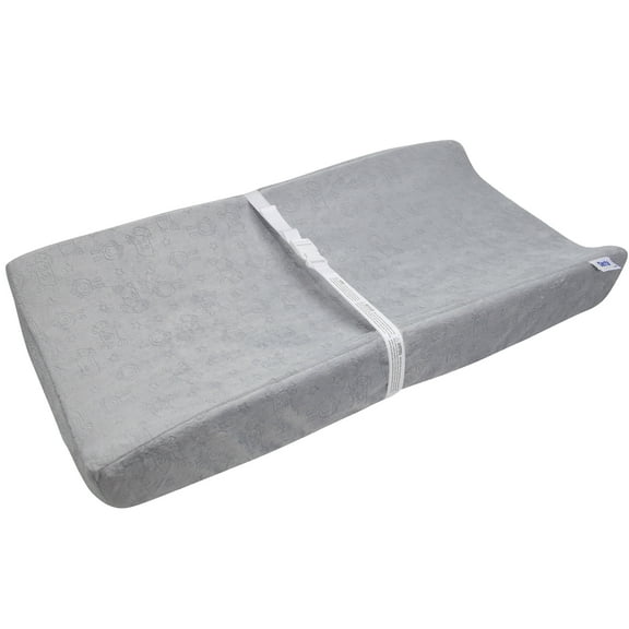 Serta Perfect Sleeper Changing Pad and Plush Cover in Grey