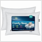 Serta Perfect Sleeper Comfy Sleep Bed Pillow Queen Size, Pack of 2
