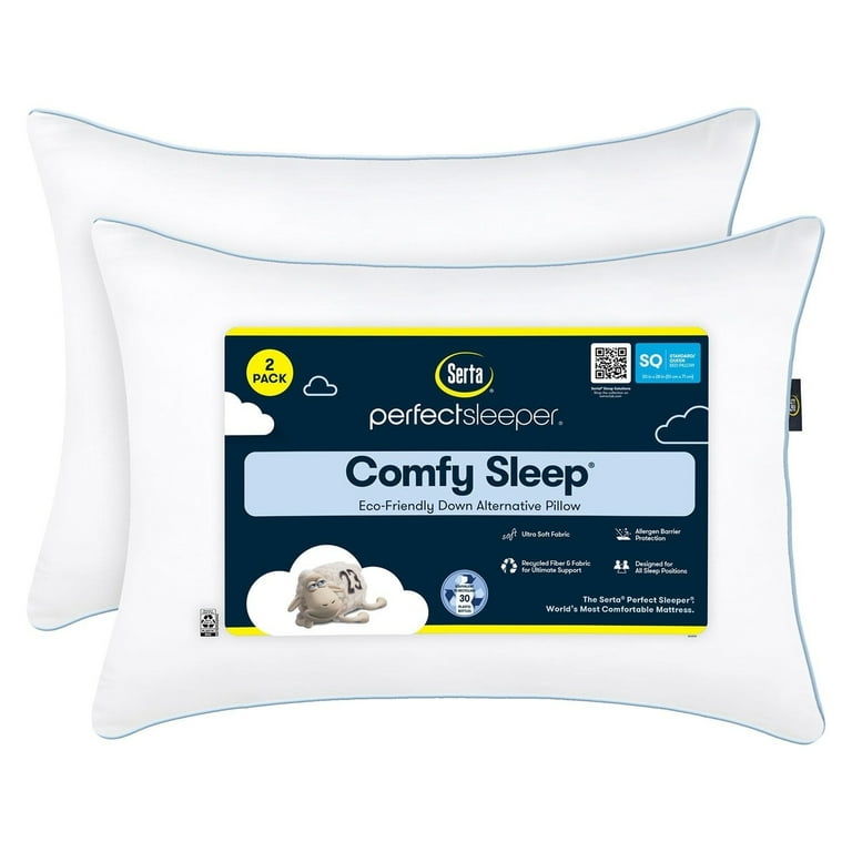 Serta Perfect Sleeper Extra Firm Pillow, Bed Pillows