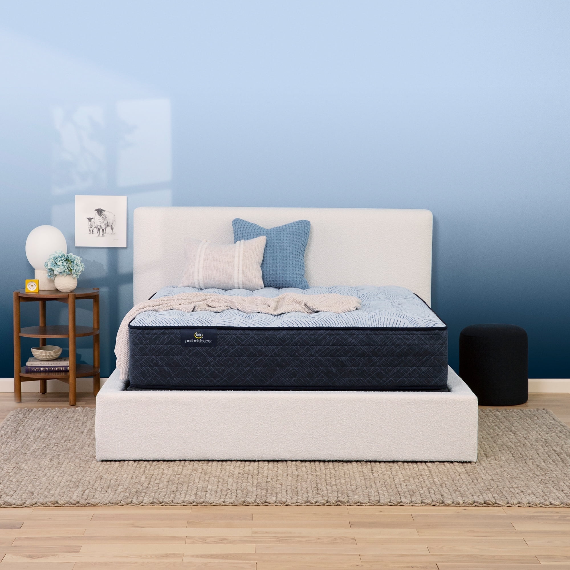 Twin Plush 13.5" Gel Memory Foam Innerspring Mattress