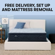 Serta 14.5" Queen Perfect Sleeper Nurture Night Plush Pillow Top Innerspring Mattress