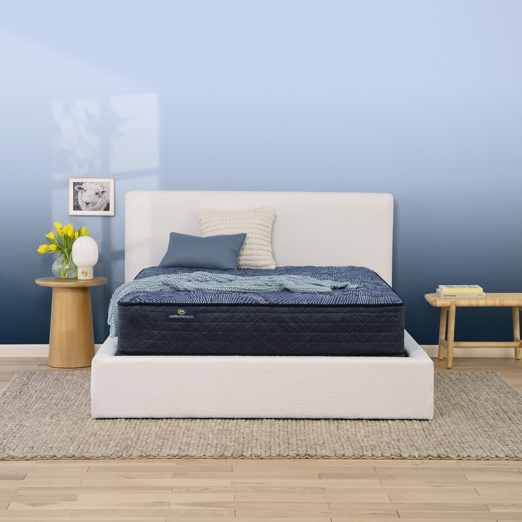 "Serta Perfect Sleeper Oasis 12"" Extra Firm King Mattress 3 Zone