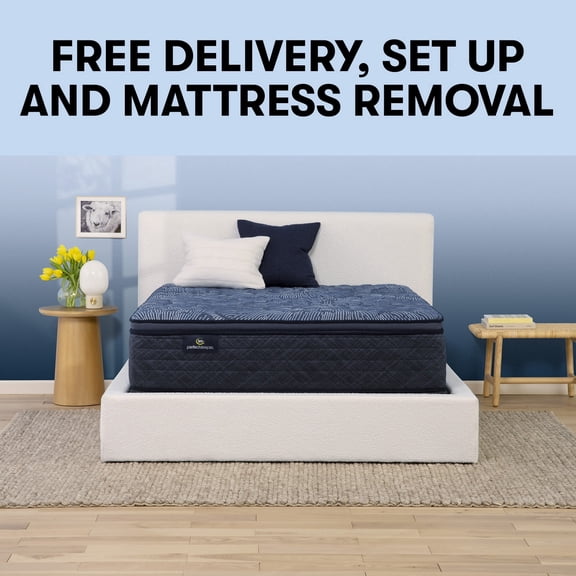 Serta 14.5" Twin Perfect Sleeper Oasis Sleep Firm Pillow Top Innerspring Mattress