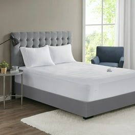 Woolrich Heated Sherpa Mattress Pad Queen White Walmart