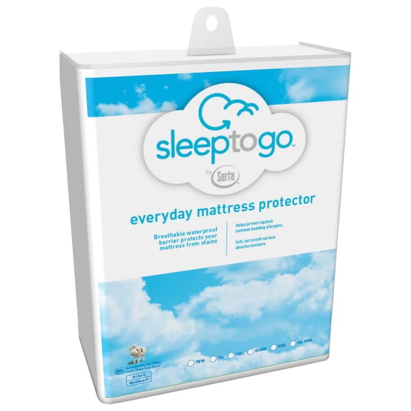 Serta SLEEP2GOK Sleep to Go Everyday Mattress Protector - King