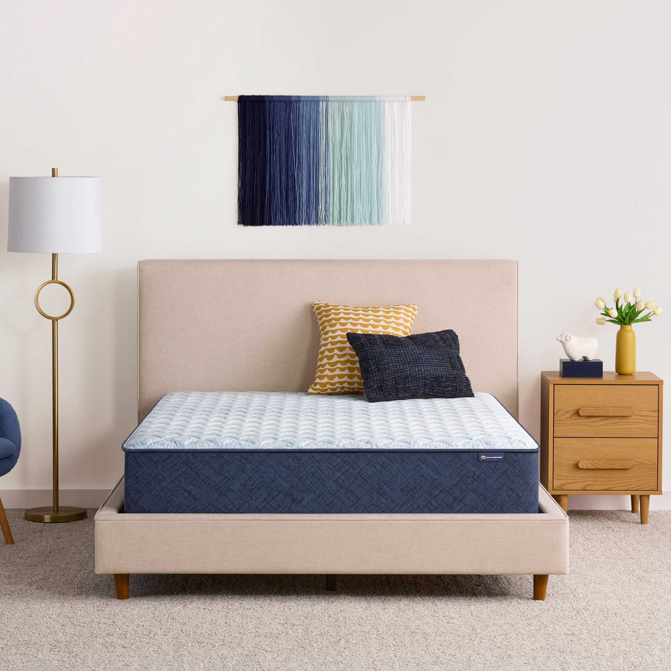 Serta Sertapedic 12" Memory Foam Firm Mattress in a Box King Memory