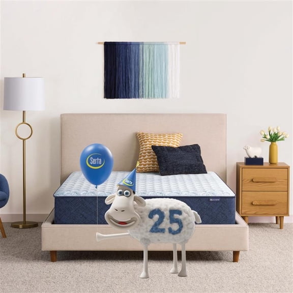 Serta Sertapedic 12" Memory Foam Firm Mattress in a Box -Twin - Memory Foam; Fiberglass-Free