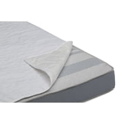 Serta Sertapedic Crib Mattress Liner Pads (Pack of 2), Extra Protection for Baby’s Crib with Nanotex Technology, 100% Waterproof (White)