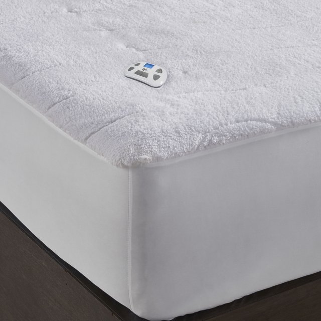 Serta Sherpa Electric Heated Mattress pad with programmable digital controller