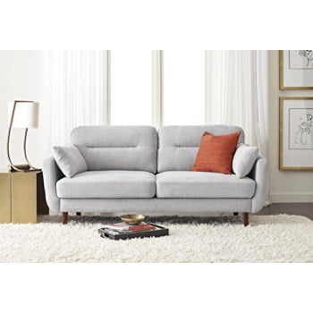 Serta Sierra Collection 61" Loveseat in Smoke Gray