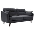 thumbnail image 1 of Serta Sierra Collection 61" Loveseat in Slate Gray, 1 of 10