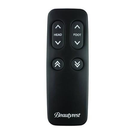 Serta Simple Motion Replacement Remote Control for Adjustable Bed, Silver, New
