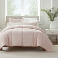thumbnail image 1 of Serta Simply 3-Piece Clean Antimicrobial Blush Pink Comforter Set, King, 1 of 11