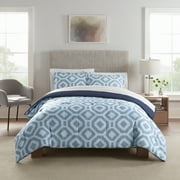 Serta Simply Clean Skyler Textured Geometric 2-Piece Comforter Set, Twin XL