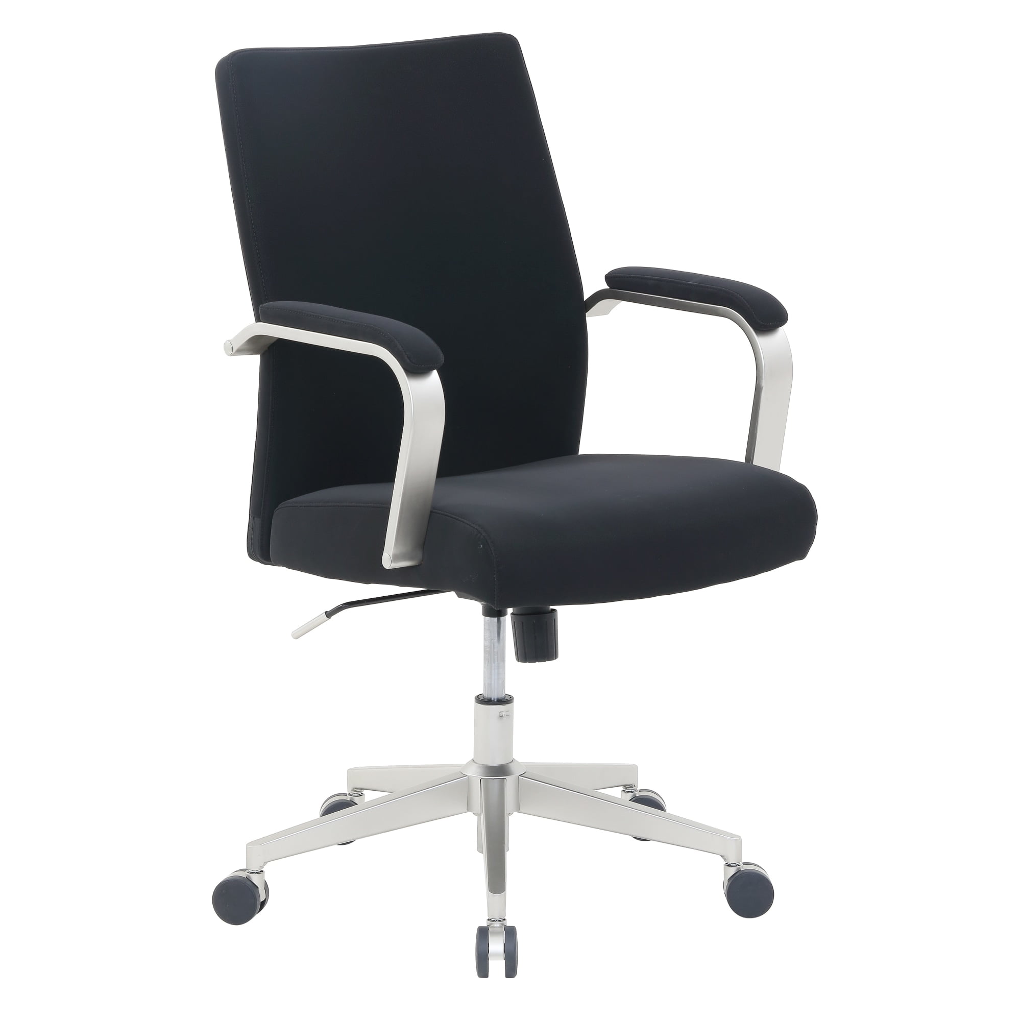 Serta® SitTrue™ Devara Faux Leather MidBack Manager Chair, Black