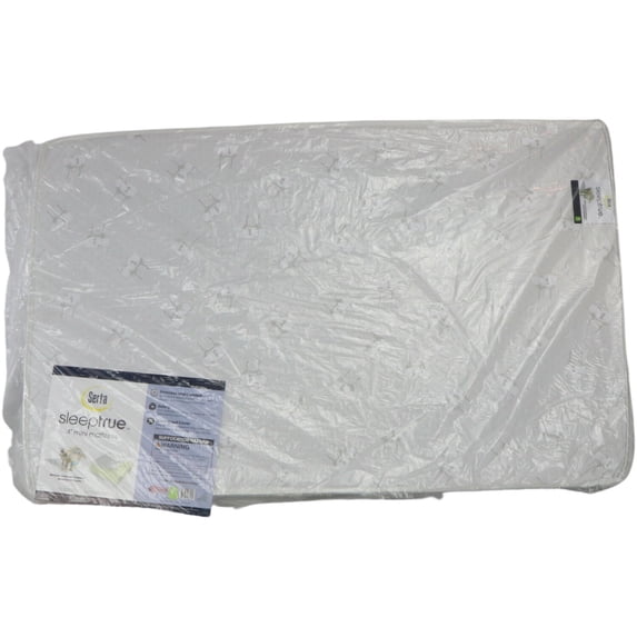 Serta Sleep True 4-Inch Mini Crib Mattress | Bedding Set M70407-1119
