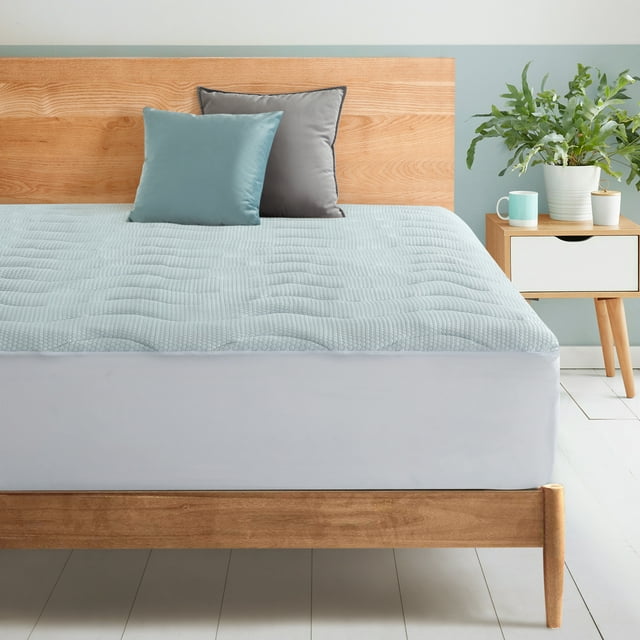 Serta SleepTrue Cool Loft Mattress Pad, Queen