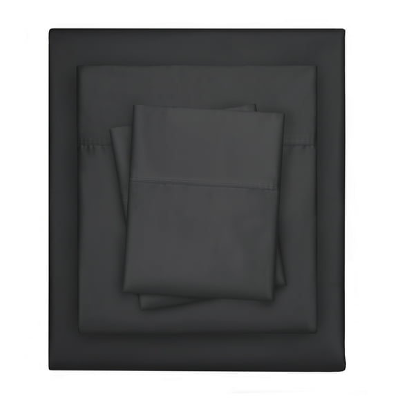 Serta So Cool 4-Piece Sheet Set, Black, Queen
