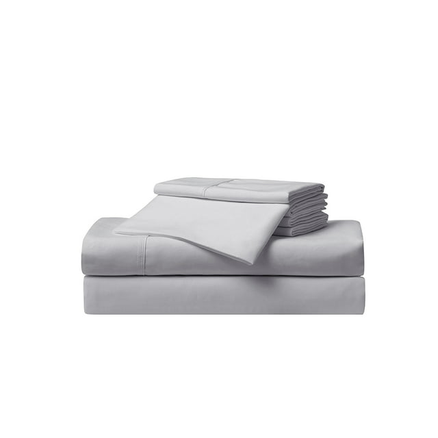 Serta So Soft 6-Piece Gray Bed Sheet Set, Queen