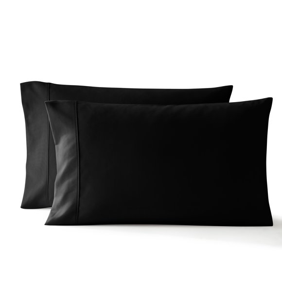 Serta So Soft Black Pillowcases, Standard/Queen (2 Count)
