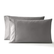 Serta So Soft Dark Gray Pillowcases, Standard/Queen (2 Count)