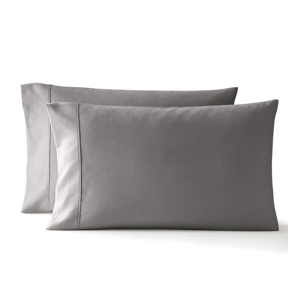 Serta So Soft Dark Gray Pillowcases, Standard/Queen (2 Count)