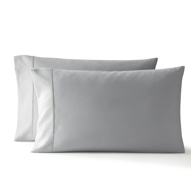 Serta So Soft Light Gray Pillowcases, King (2 Count)